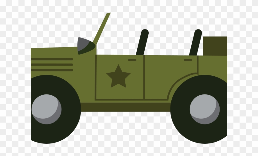 Png Free Clipart Jeep - Army Car Clipart Transparent Png #11246