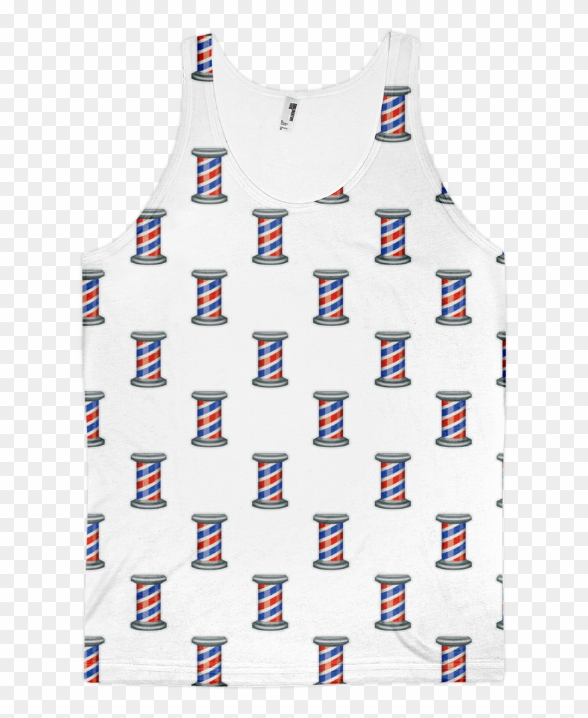 All Over Emoji Tank Top - Active Tank Clipart #11247