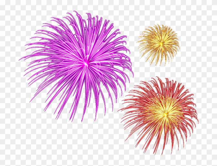 New Year Fireworks Png - Happy New Year Png 2019 Clipart #11396