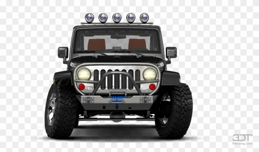Jeep Wrangler Rubicon Convertible - 3d Jeep Jk Transparent Clipart #11419