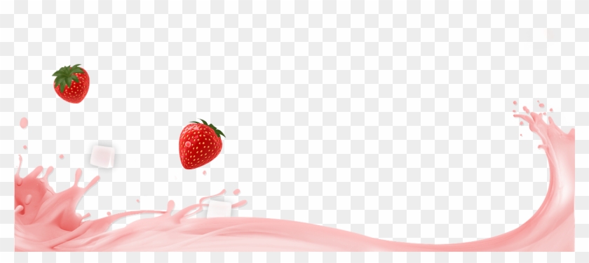 Strawberry Yogurt Smoothie Png Clipart #11569