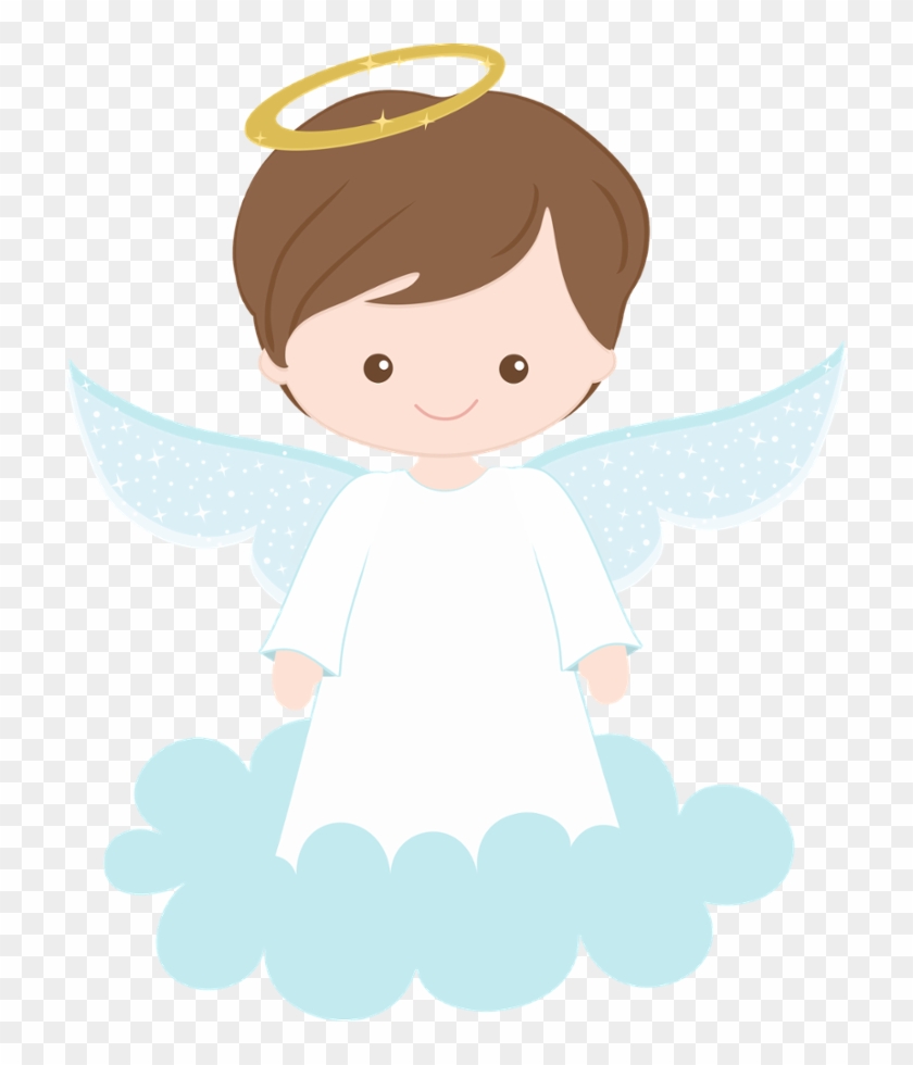 Clipart Free Stock Clipart Of Angels Singing - Desenho De Anjo Batizado - Png Download