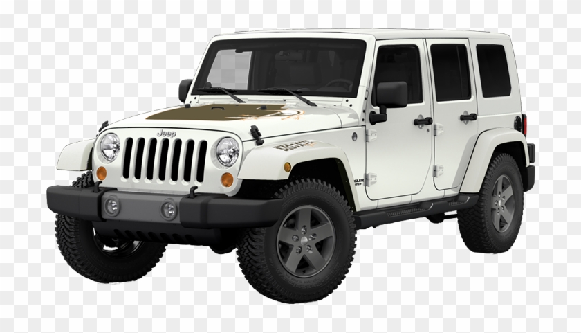 Explore Through Rivers And Over Hills, Sand Or Rocks - 2014 Jeep Wrangler White 4 Door Clipart #11749