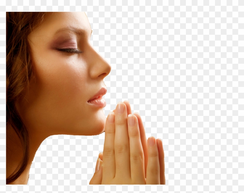 Woman Praying Png - Praying Woman Clipart #11940