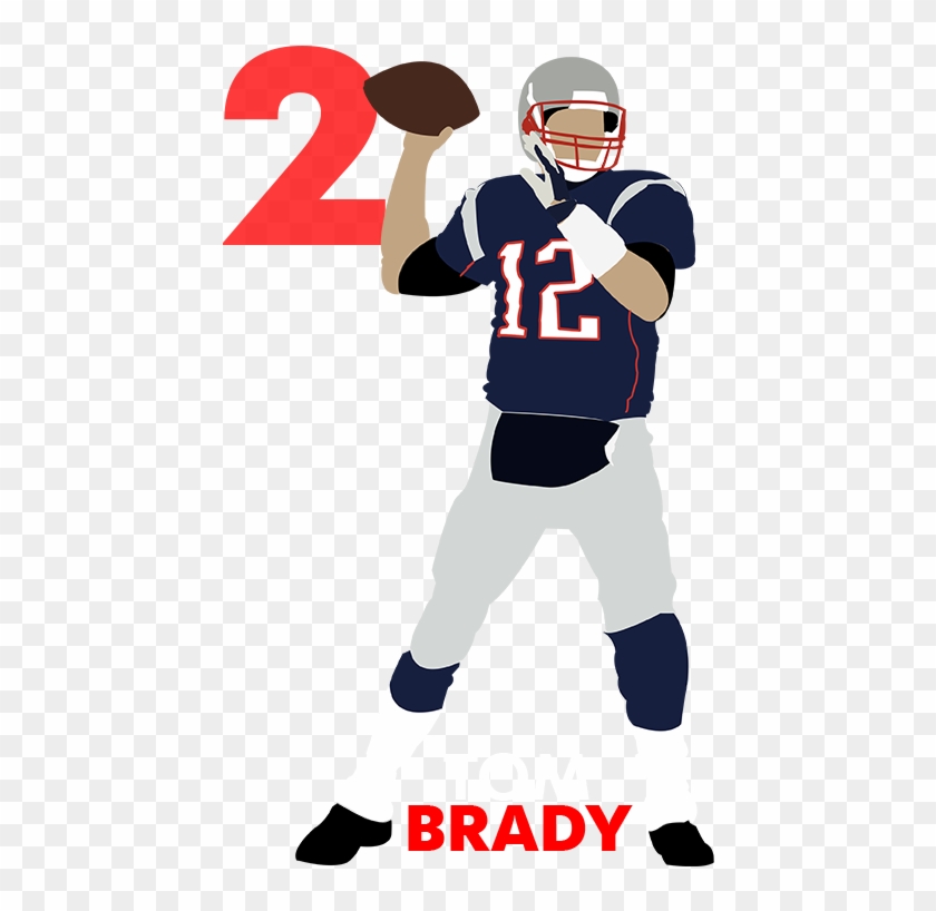Read Up On More Quarterbacks Below - Tom Brady Clip Art - Png Download