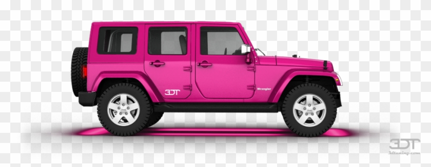Jeep Wrangler Unlimited Suv 2008 Tuning - Jeep Wrangler Unlimited Pink Clipart #12312