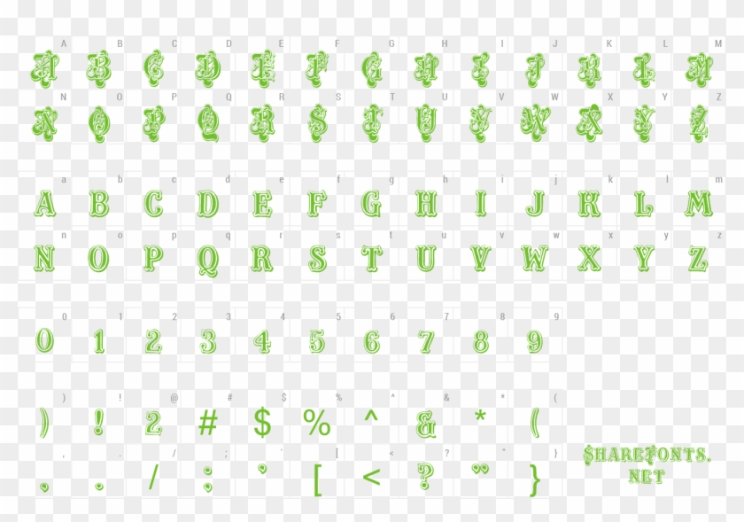 Font Masquerade Preview - Bjork Font Clipart #12686