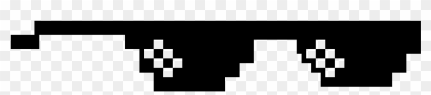 Pixel Art Transprent Png Free Download Angle - Oculos Thug Life Png Clipart #12928