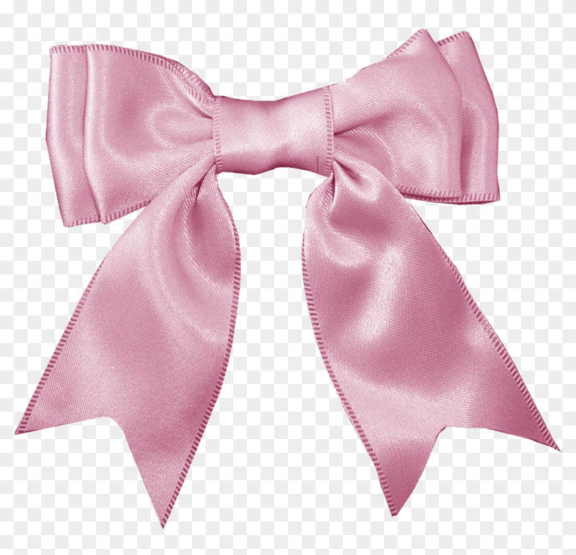 Pink Bow Ribbon Transparent Image - Transparent Background Pink Bow Png Clipart