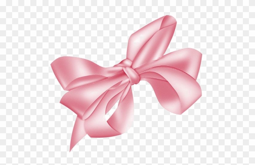Pink Bow Ribbon Png Image - Clip Art Gold Christmas Bow Transparent Png