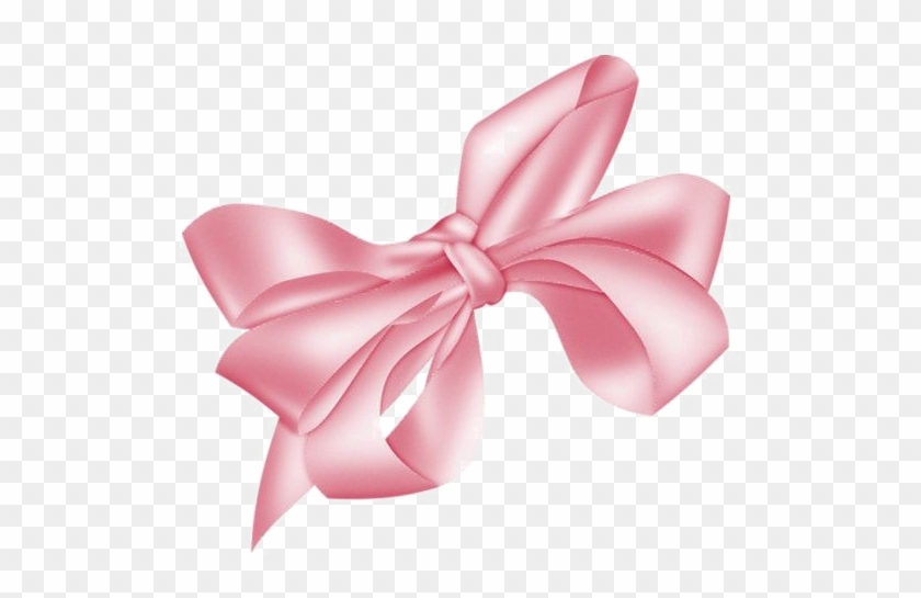 Pink Bow Ribbon Png Image - Clip Art Gold Christmas Bow Transparent Png #13113