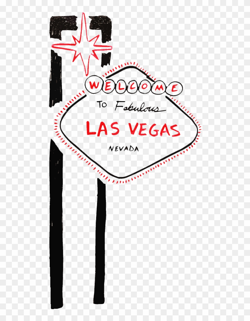 Las Vegas Sign - Heart Clipart