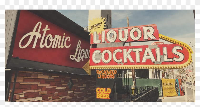 Atomic Liquors, The Oldest Freestanding Bar In Las - Atomic Bar Vegas Clipart #13320