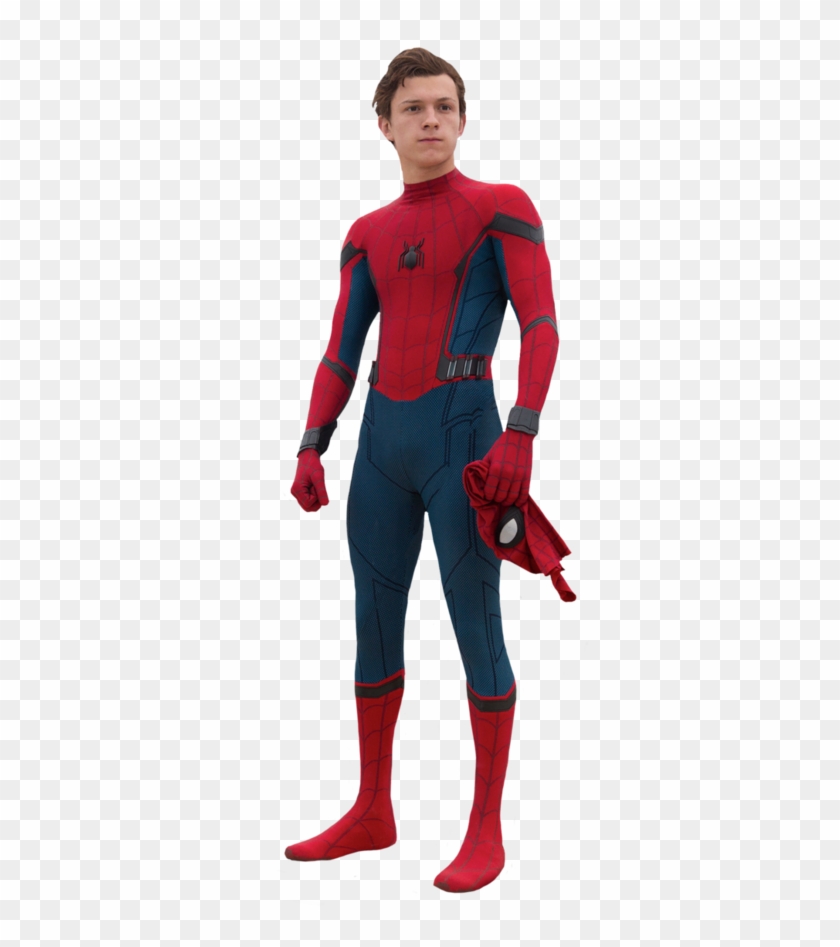 Spiderman Homecoming Png - Spiderman Tom Holland Full Body Clipart #13607