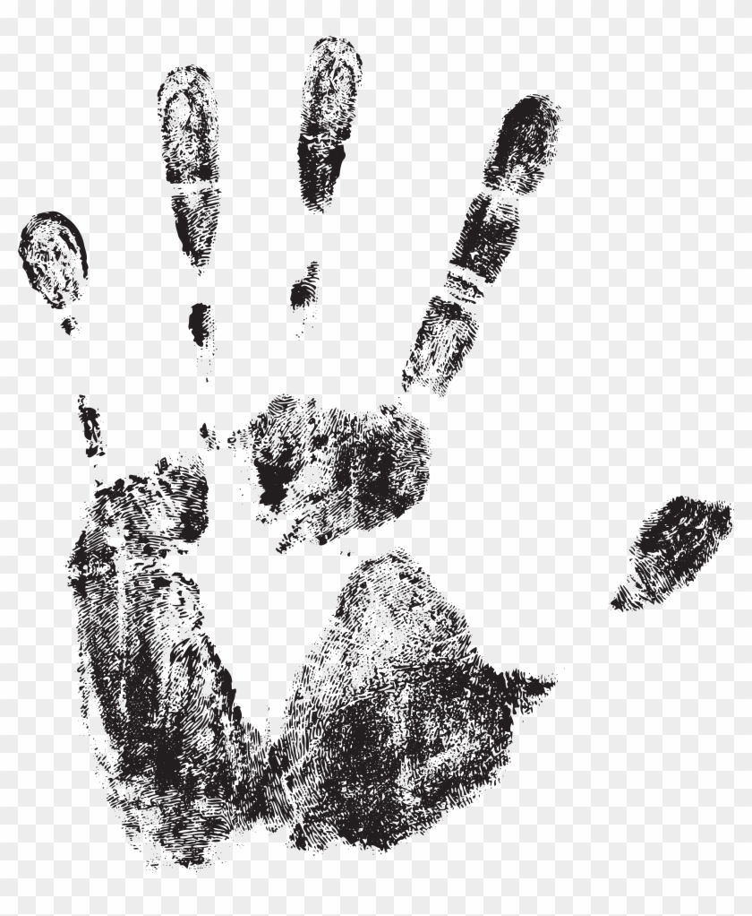 Handprint Png Clip Art Image Transparent Png #13698