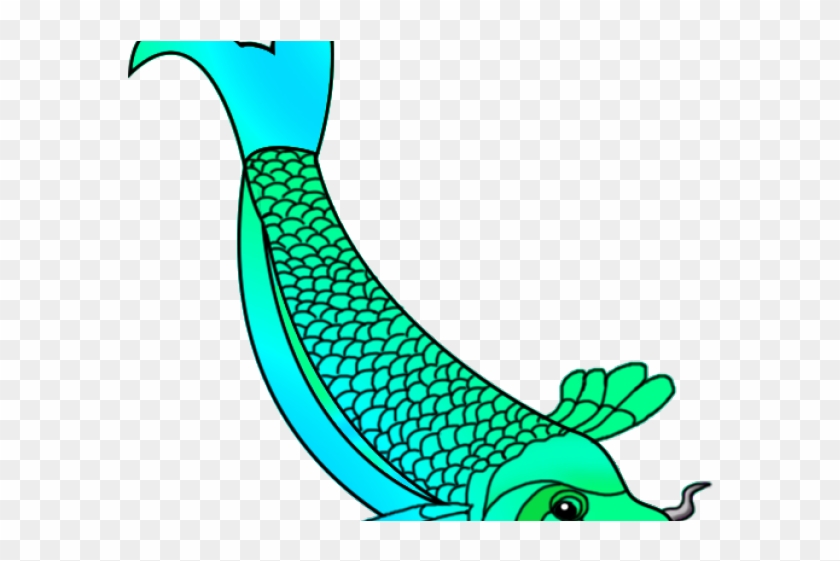 Koi Fish Clipart Transparent - Drawing - Png Download