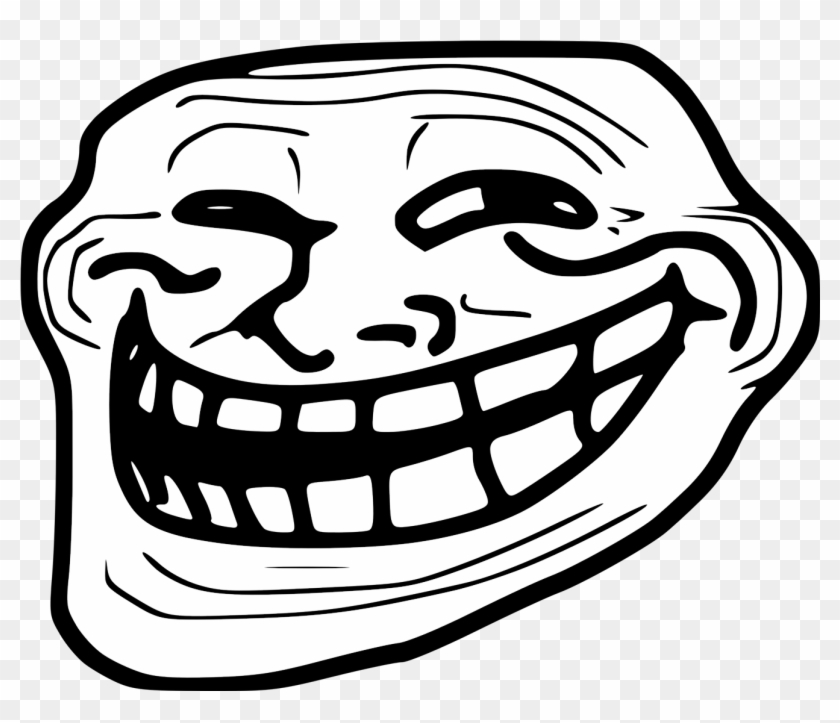 Meme Faces Png - Png Troll Face Clipart #13795