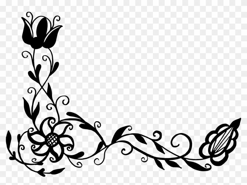 Free Download - Download Floral Ornament Png Clipart #13800