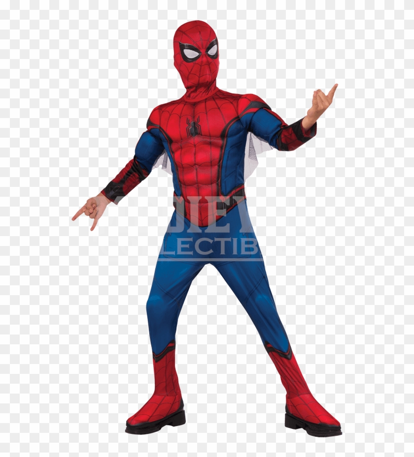 Free Png Spiderman Homecoming Costume For Kids Png - Spiderman Halloween Costume Clipart #13890