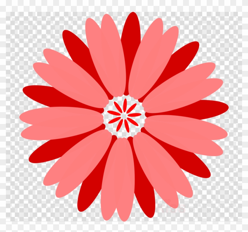 Red Flower Vector Png Clipart Floral Bouquets Clip - Flower Clipart High Resolution Transparent Png #13926