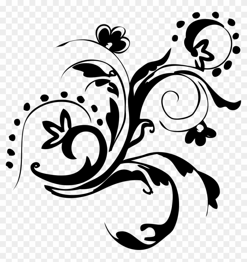 White Flower Vector Png - White Floral Vector Png Clipart (#13969) - PikPng