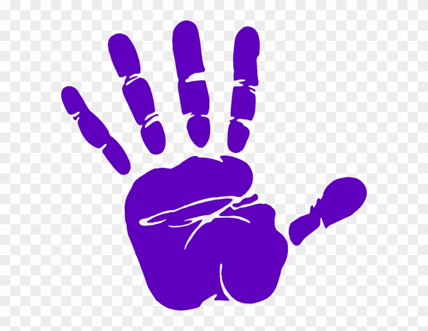 Hand Print Png - Handprint Clipart Transparent Png #14061