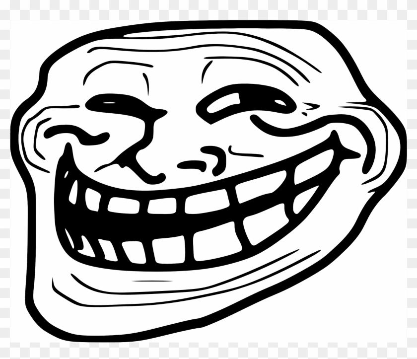 Meme Clipart Troll - Troll Face Png Small Transparent Png