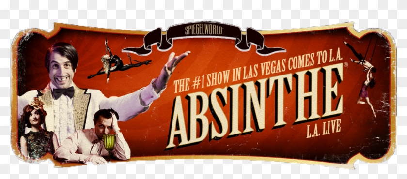 Absinthe, The Hit Las Vegas Show Featuring Raunchy - Absinthe Las Vegas Logo Clipart
