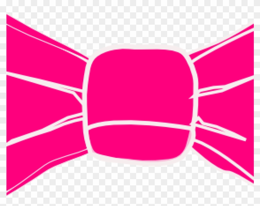 Pink Bow Clipart Pink Bow Clip Art At Clker Vector - Blue Bow Tie Png Transparent Png #14275
