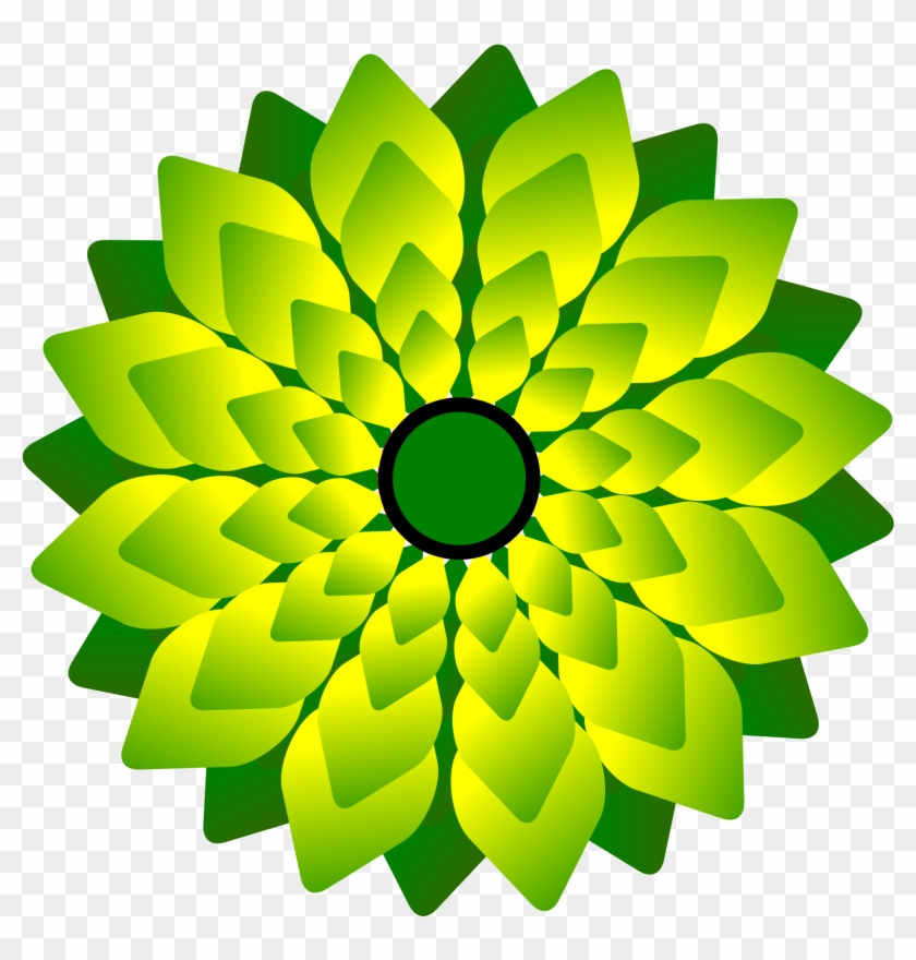Free Stock Photo Of Green Digital Flower Vector Art Clipart (#14455