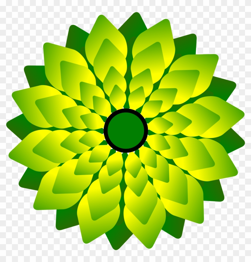 Free Stock Photo Of Green Digital Flower Vector Art Clipart #14455