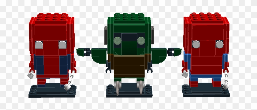 Spider Man Brickheads - Spider Man Brickheadz Custom Clipart #14538
