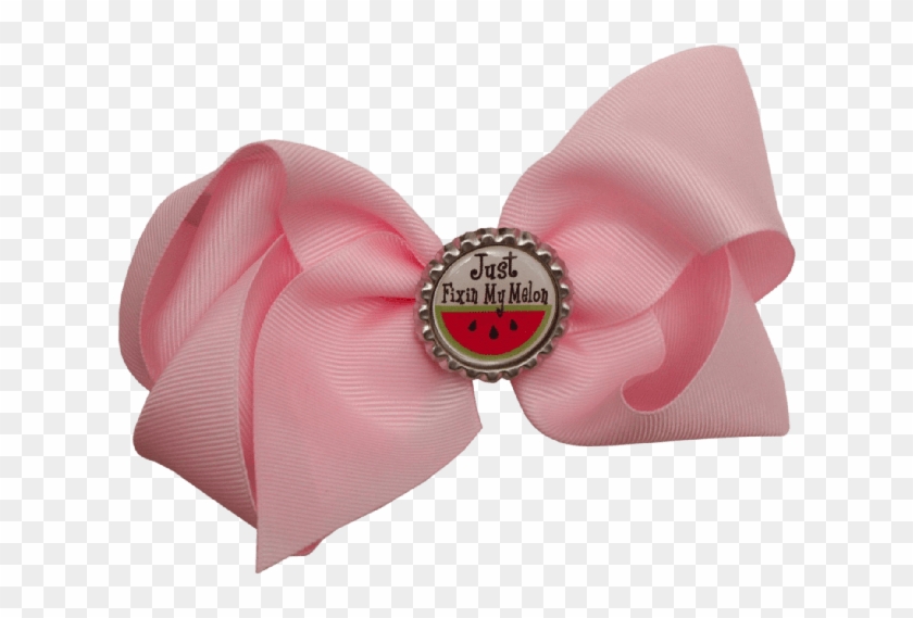 Light Pink "fixin My Melon" Bow - Handbag Clipart #14723