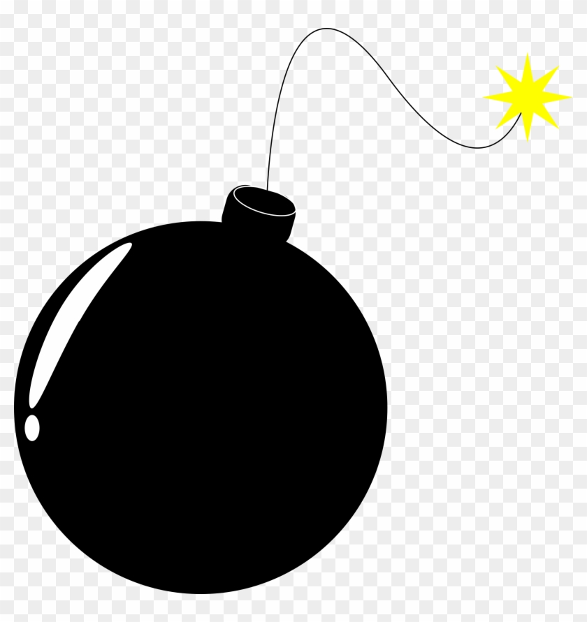 Nuclear Bomb Diagram Clip Art Download - Bomb Clipart Transparent - Png Download #14905