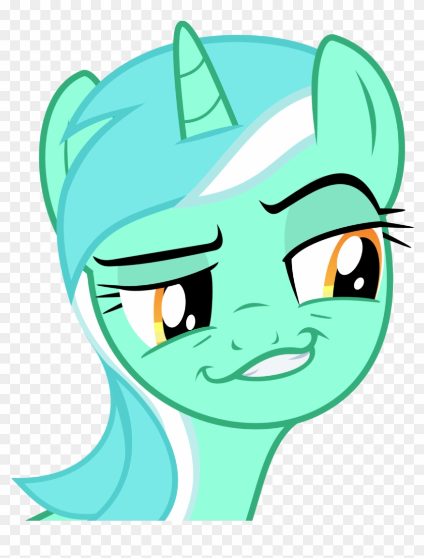 Face Lyra Heartstrings - My Little Pony Lyra Png Clipart #15052