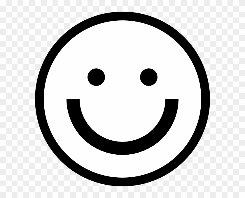 Smiley Faces Png - Happy Emoji Black And White Clipart