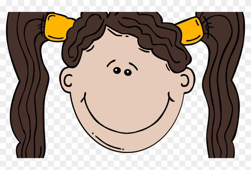 Clipartistnet Clip Art Gerald Girl Face Clip Art Meme - Cartoon Girl Face Clip Art - Png Download #15282