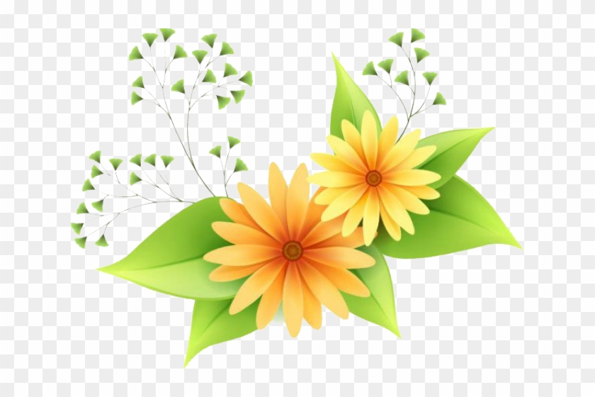 Flowers Vector Clipart #15306
