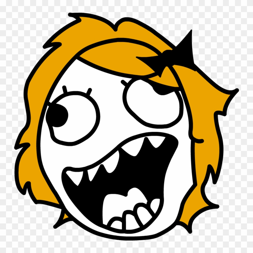 Meme Faces No Background - Troll Face Meme Png Clipart