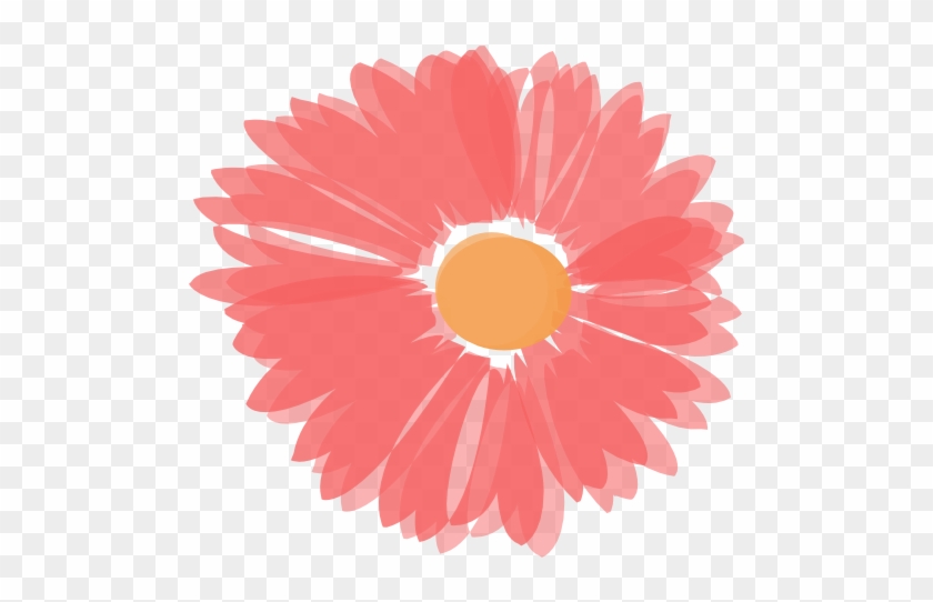 Coral And Orange Flower Clip Art At Clker - Coral Flower Vector Png Transparent Png