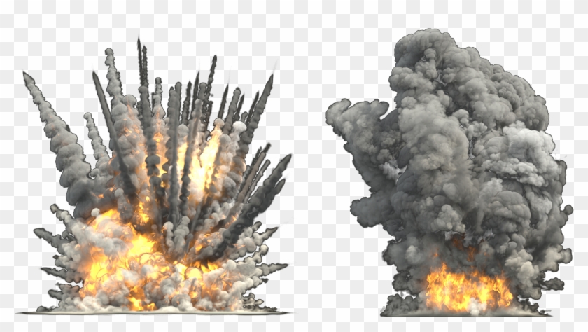 Explosion Png Clipart - Bomb Blast Background Png Transparent Png #15948