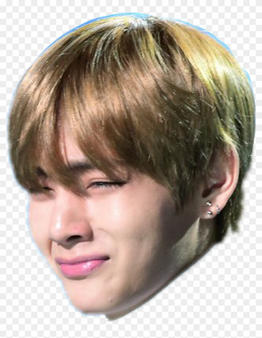 Imágenes De Bts Meme Face Png - V Funny Clipart