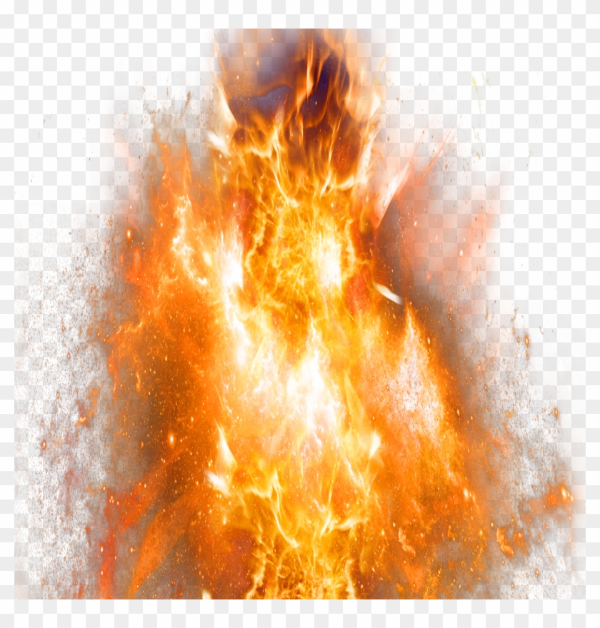 Explosion With Fire Png Image Clipart #16070