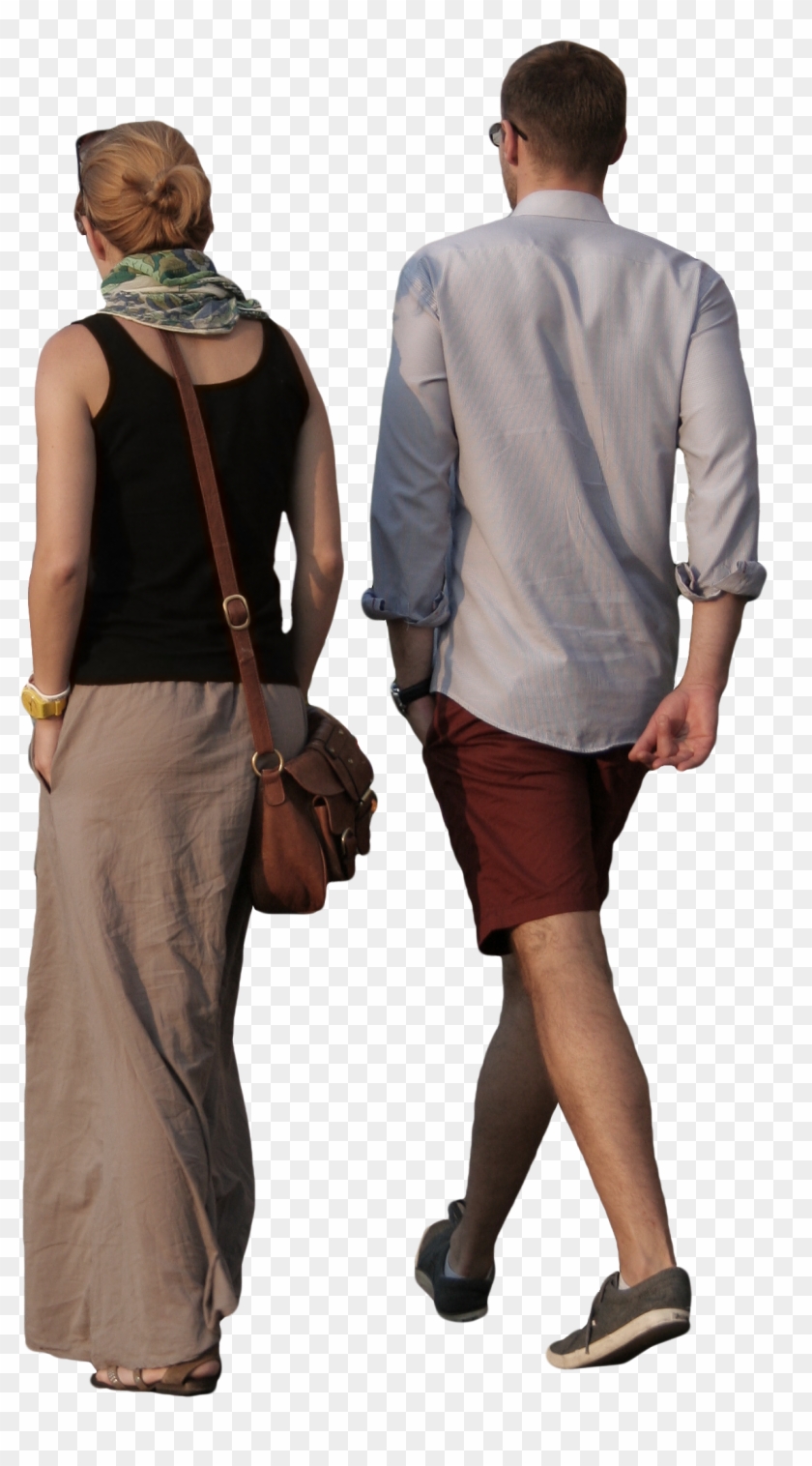 People Walking Cutout Png Clipart