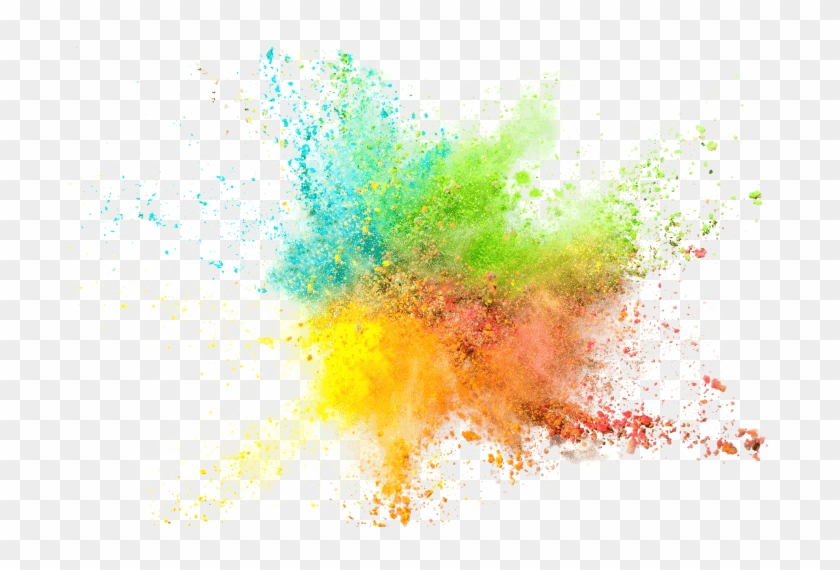 Free Png Colorful Powder Explosion Png - Powder Png Clipart #16181