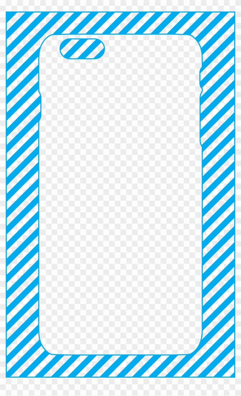 Iphone 6s Case Template - Iphone 7 Case Template Psd Clipart