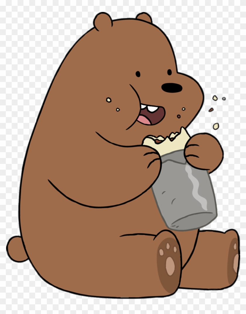 Download - We Bare Bears Grizz Cute Clipart