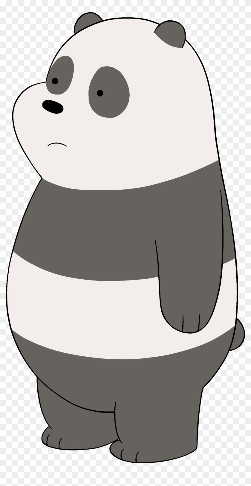 We Bare Bears Panda Png - Dibujos De Panda Polar Y Pardo Clipart