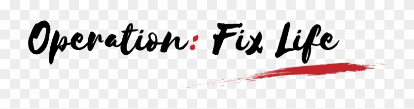 Fix Life - Calligraphy Clipart #16597
