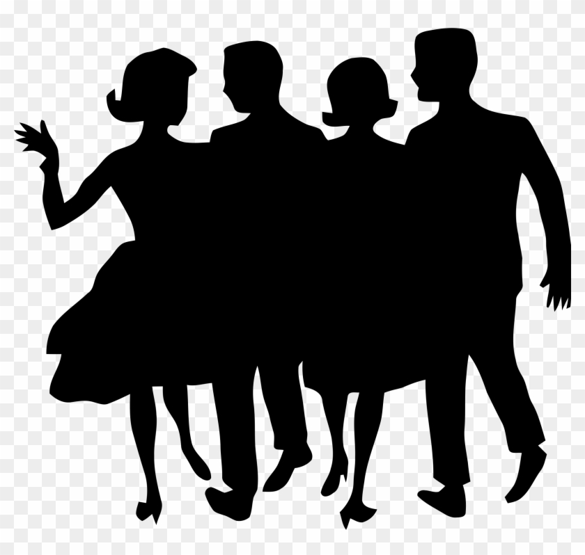 People - People Clipart Silhouette Transparent - Png Download